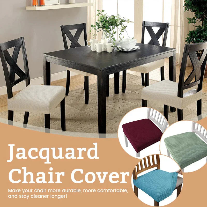 Durable, stylish, and easy-care waterproof Jacquard chair covers 🪑 | Autumn Campaign: 50% off for a limited time