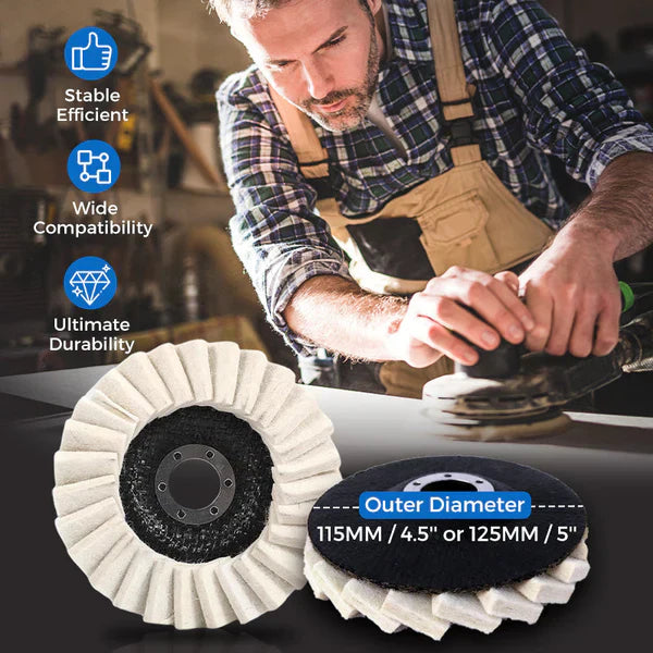 50% OFF🎁✨Wool Felt Flap Polishing Disc Main image