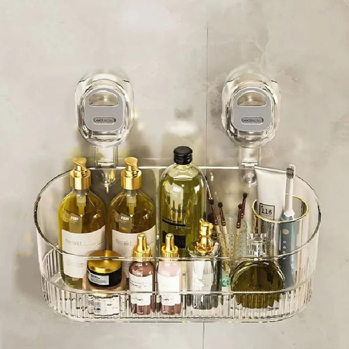 No-Drill Bathroom Suction Storage Box – Large Capacity & Strong Load-Bearing Secondary image