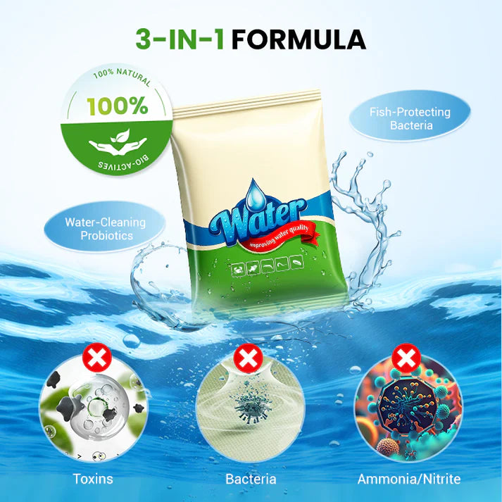 500g Premium Pond Care Powder | Water Clarifier & Algae Control 🐟 Secondary image