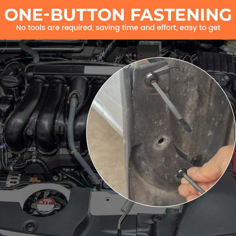 Eptchn TightSnap Heavy Duty Self-Locking Zip Ties with Button Secondary image