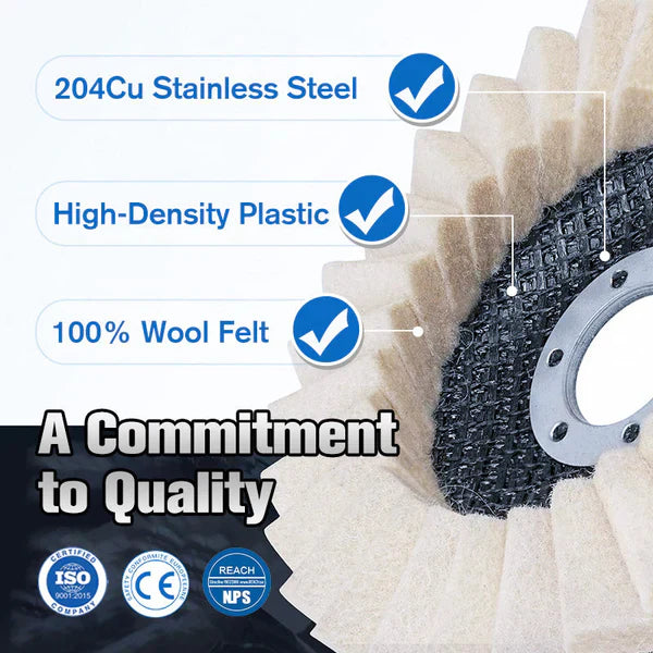 50% OFF🎁✨Wool Felt Flap Polishing Disc Secondary image