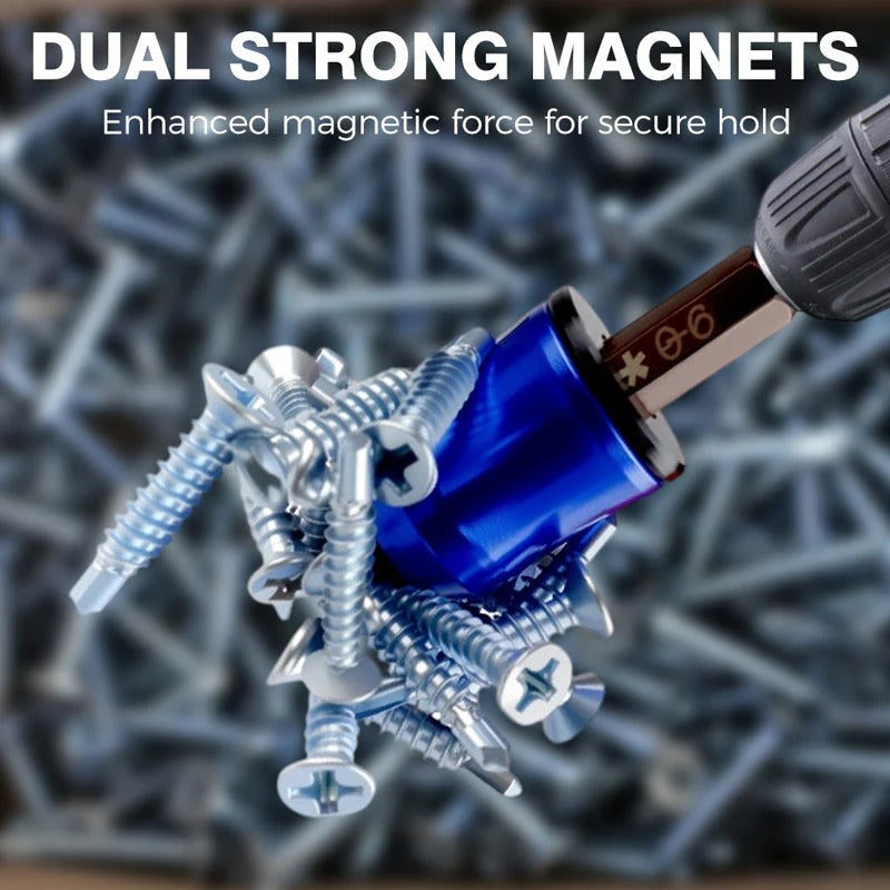 3-in-1 Screwdriver Head Magnetic Ring | Pack Of 3 🔥 Secondary image