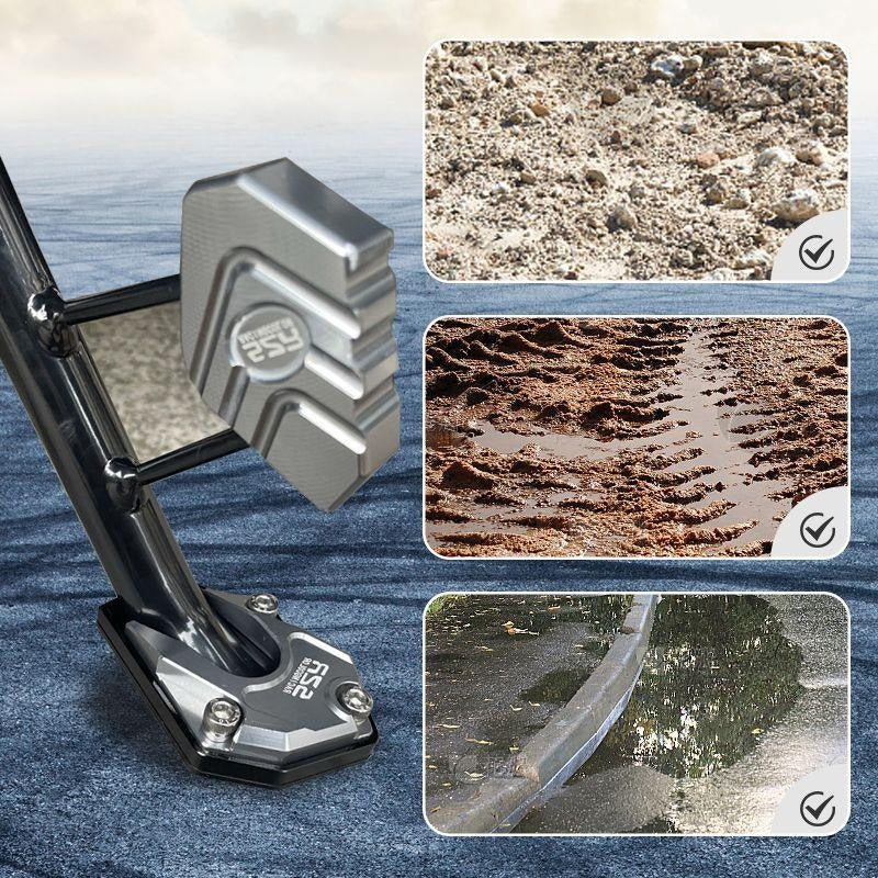 Motorcycle Kickstand Foot Side Stand Extension Pad Main image